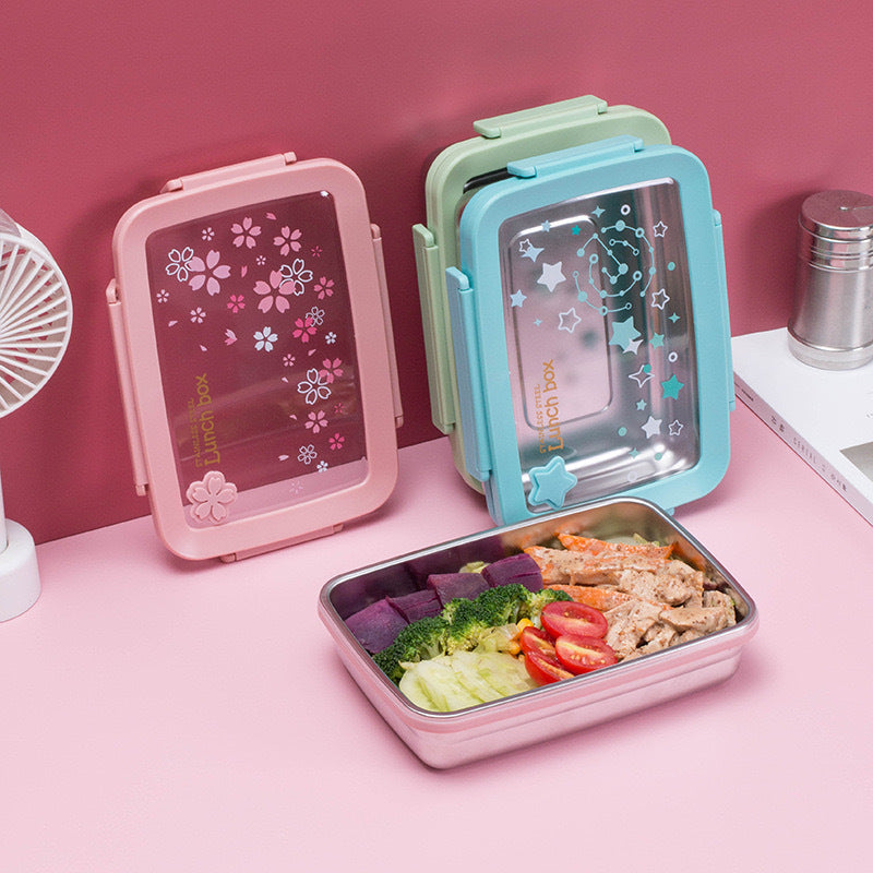Stylish Multi-Compartment Lunch Box