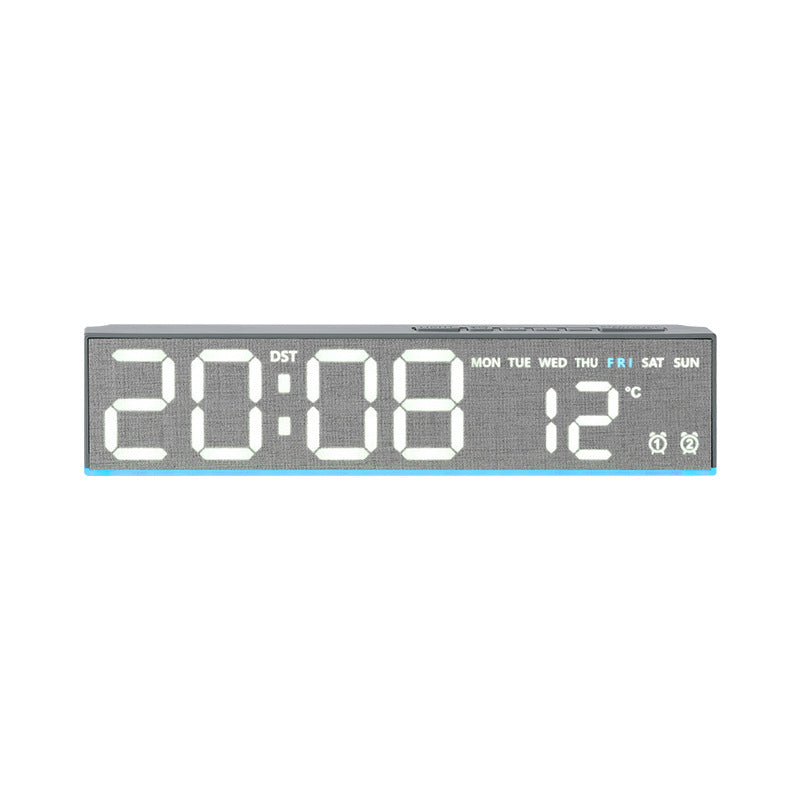 Digital alarm clock with temperature sensor and week display Kalsten