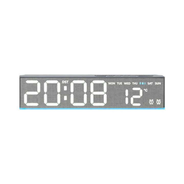 Digital alarm clock with temperature sensor and week display Kalsten