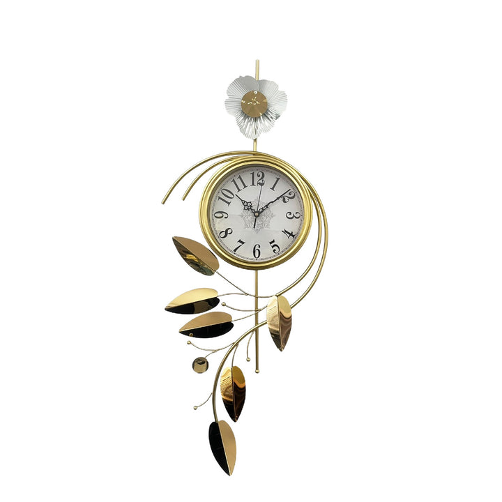 Elegant Floral Wall Clock Kalsten