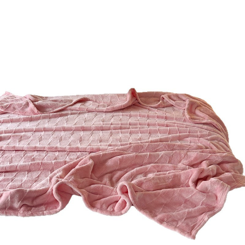Plush Fleece Throw Blanket