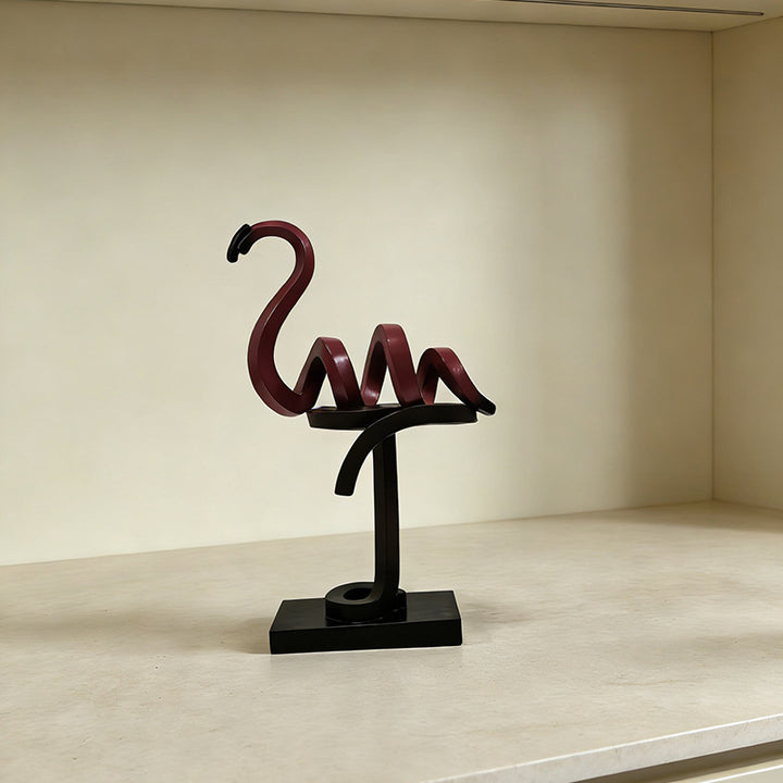 Decorative Flamingo Sculpture