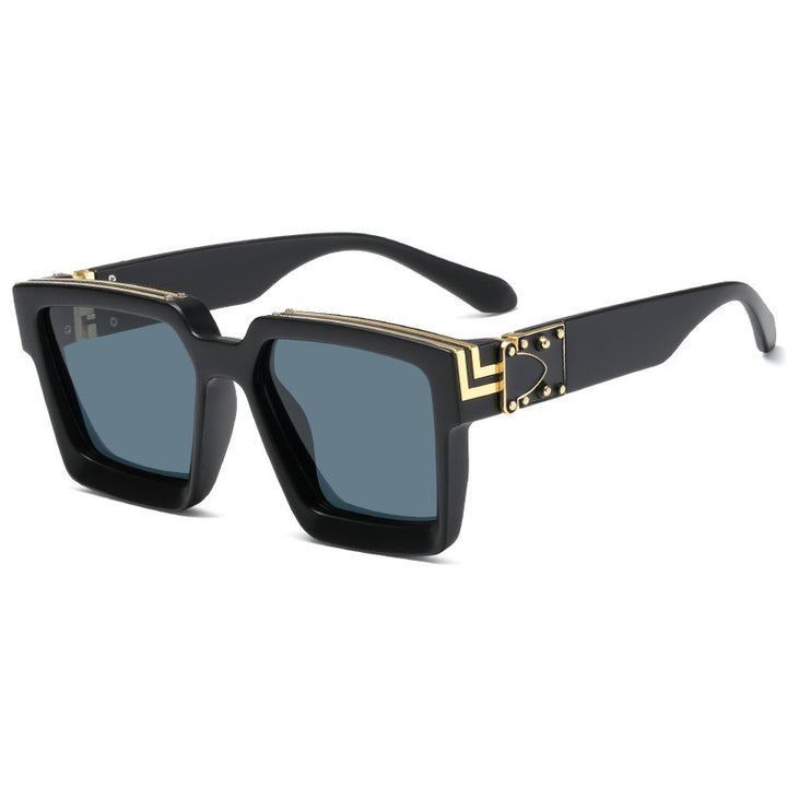 Women's square designer sunglasses with striking frame Kalsten