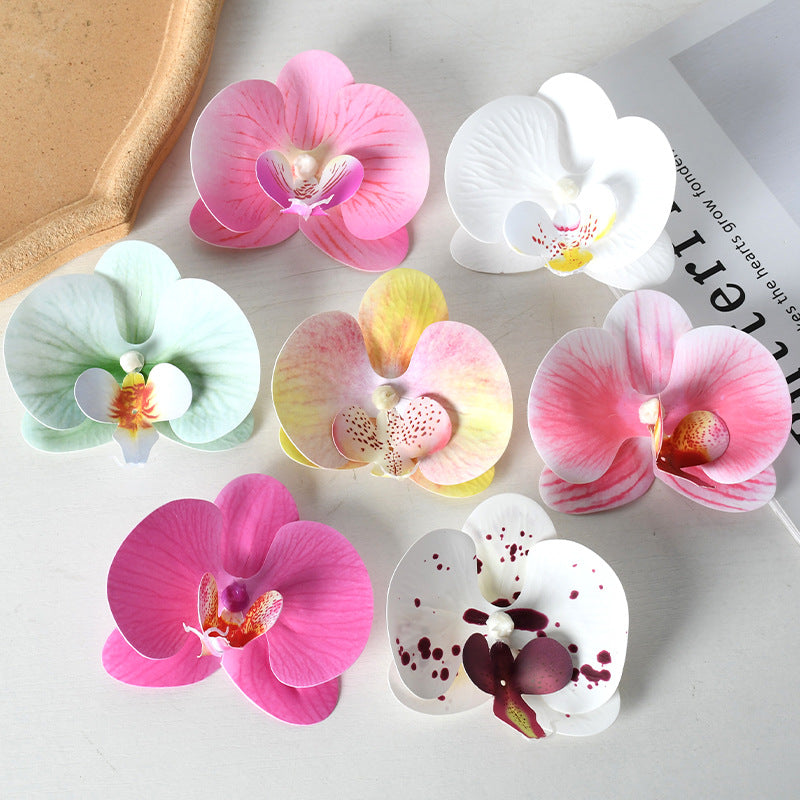 Elegant Artificial Orchid Hair Accessory
