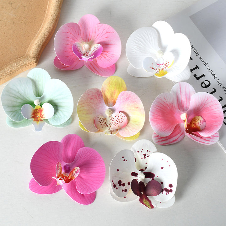 Elegant Artificial Orchid Hair Accessory