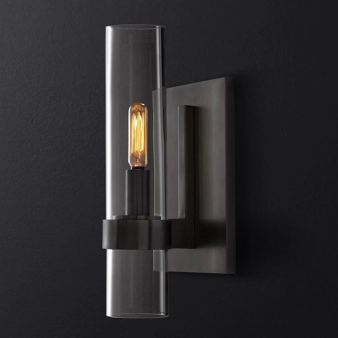 Elegant Glass Wall Sconce