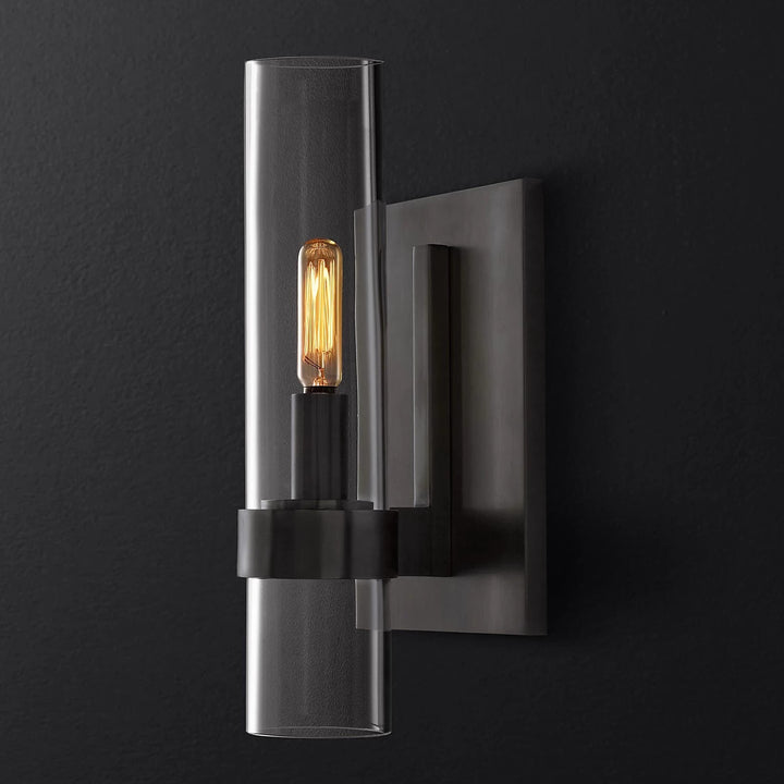 Elegant Glass Wall Sconce