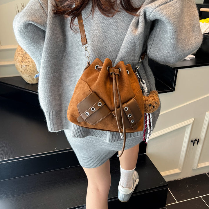 Suede Bucket Bag Kalsten