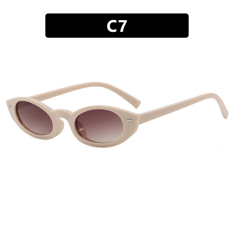 Women's Cat-Eye Sunglasses with Modern Transparent Frame Kalsten