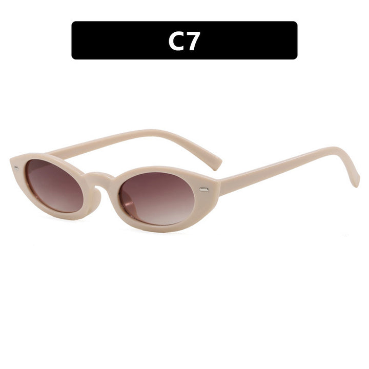 Women's Cat-Eye Sunglasses with Modern Transparent Frame Kalsten