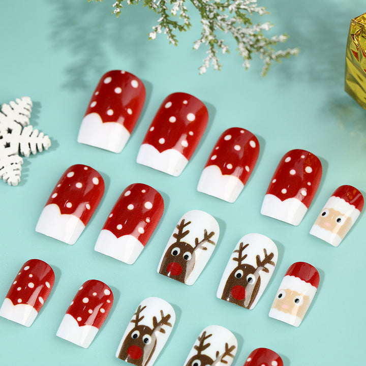 Festive Christmas Art Nails Kalsten