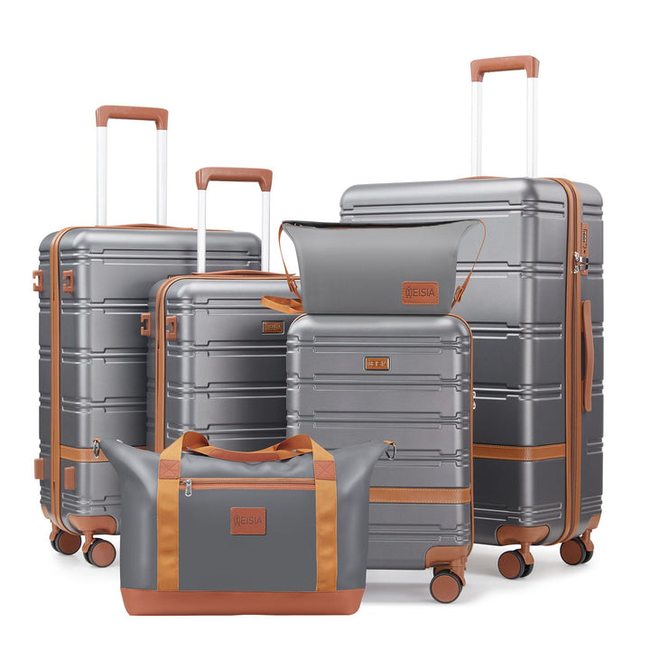 Unisex Comprehensive Hard Shell Luggage Set Kalsten