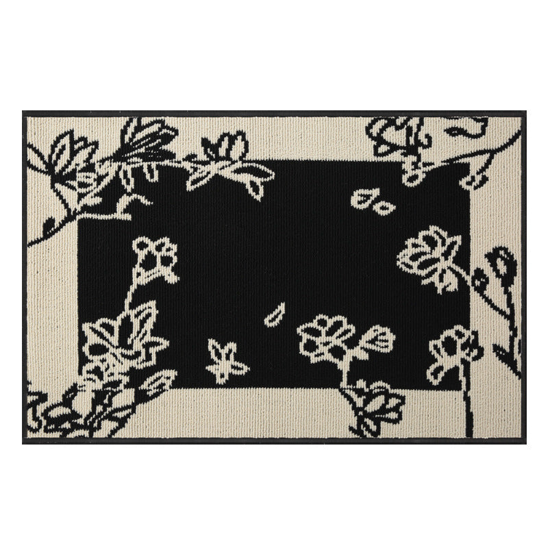 Floral Patterned Indoor Mat
