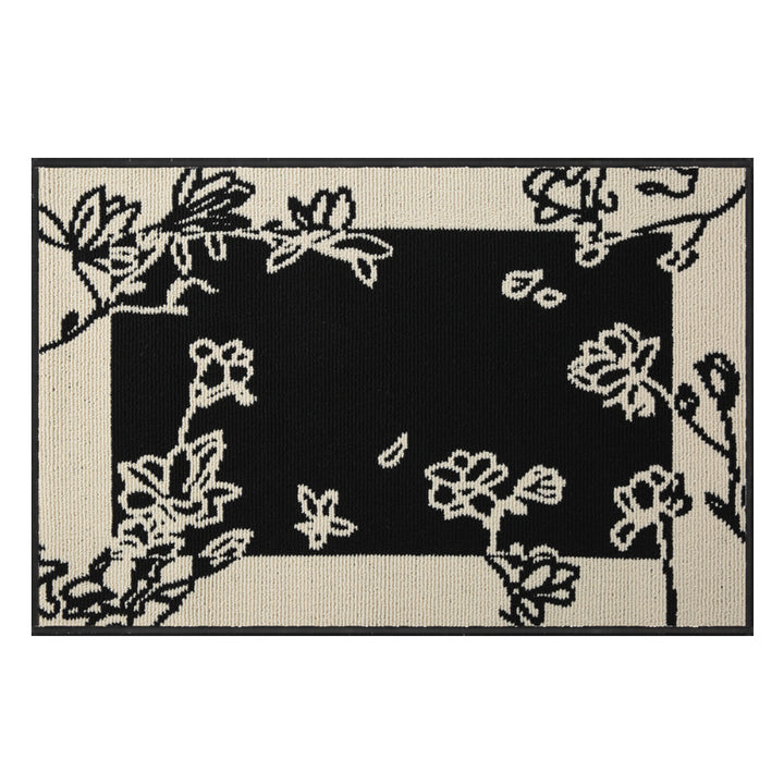 Floral Patterned Indoor Mat