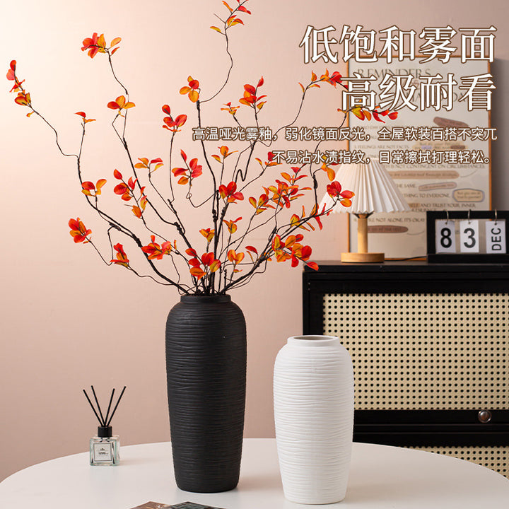 Vintage Artificial Flower Vase