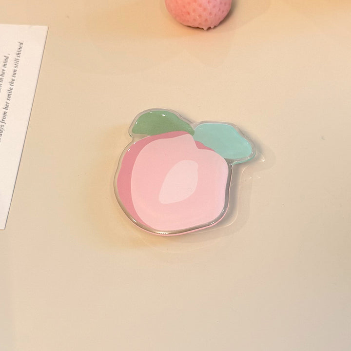 Original coaster in peach-shaped design Kalsten