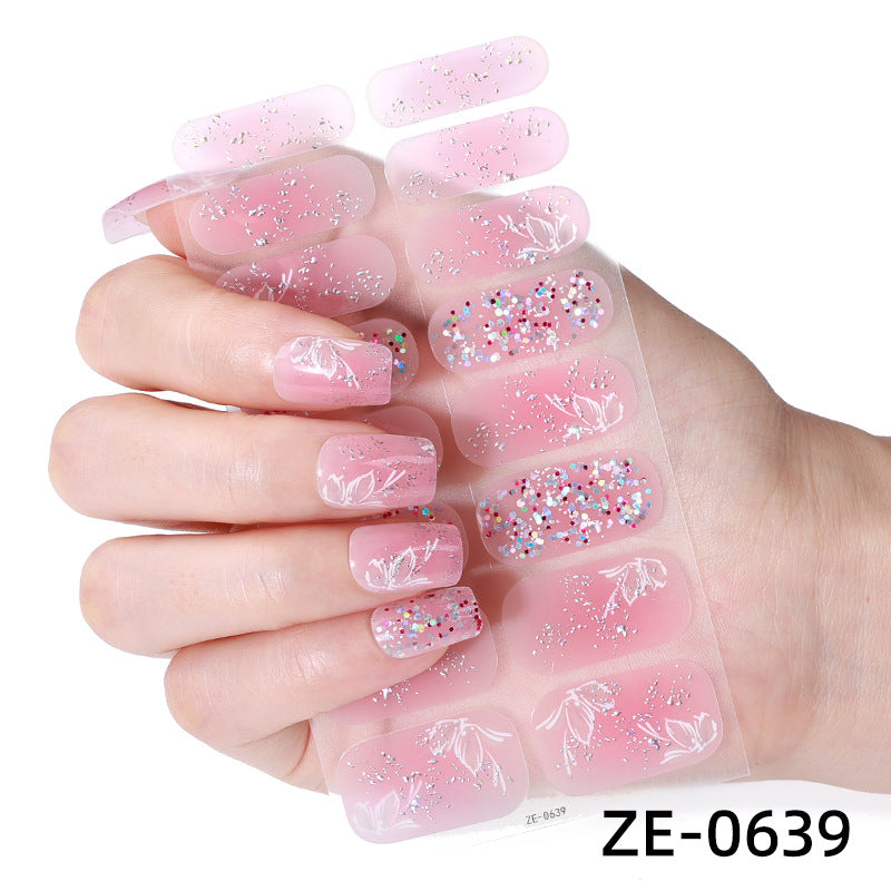 Floral Nail Art Stickers