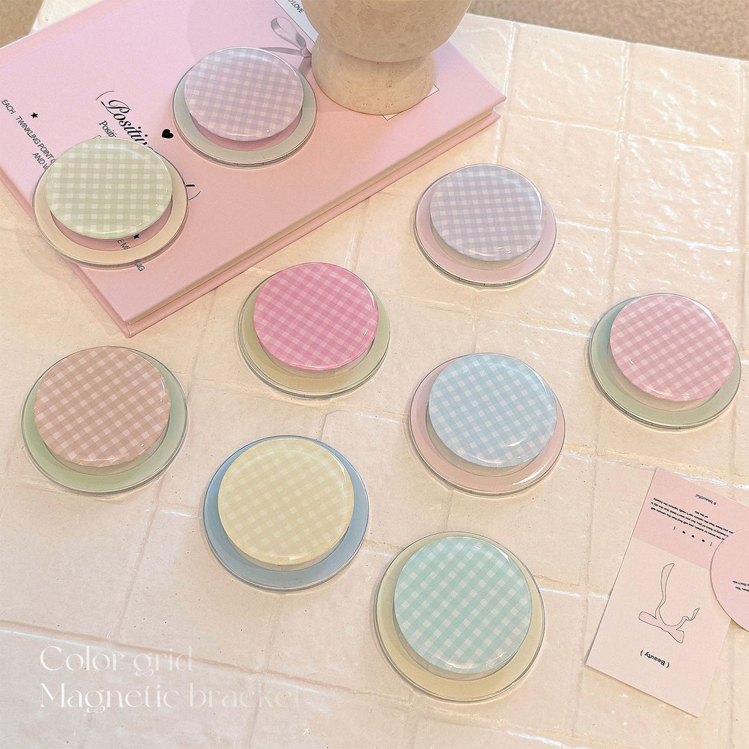 Practical glass coaster with checkered pattern Kalsten
