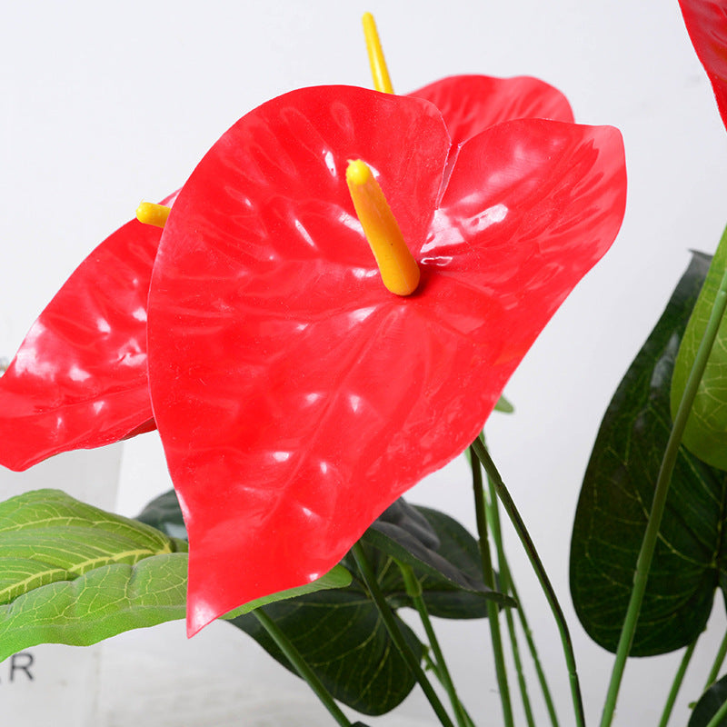 Decorative Artificial Anthurium Bouquet