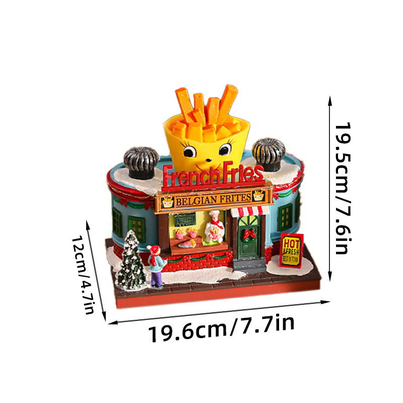 Nostalgic Ice Cream Parlor with LED Lighting Kalsten
