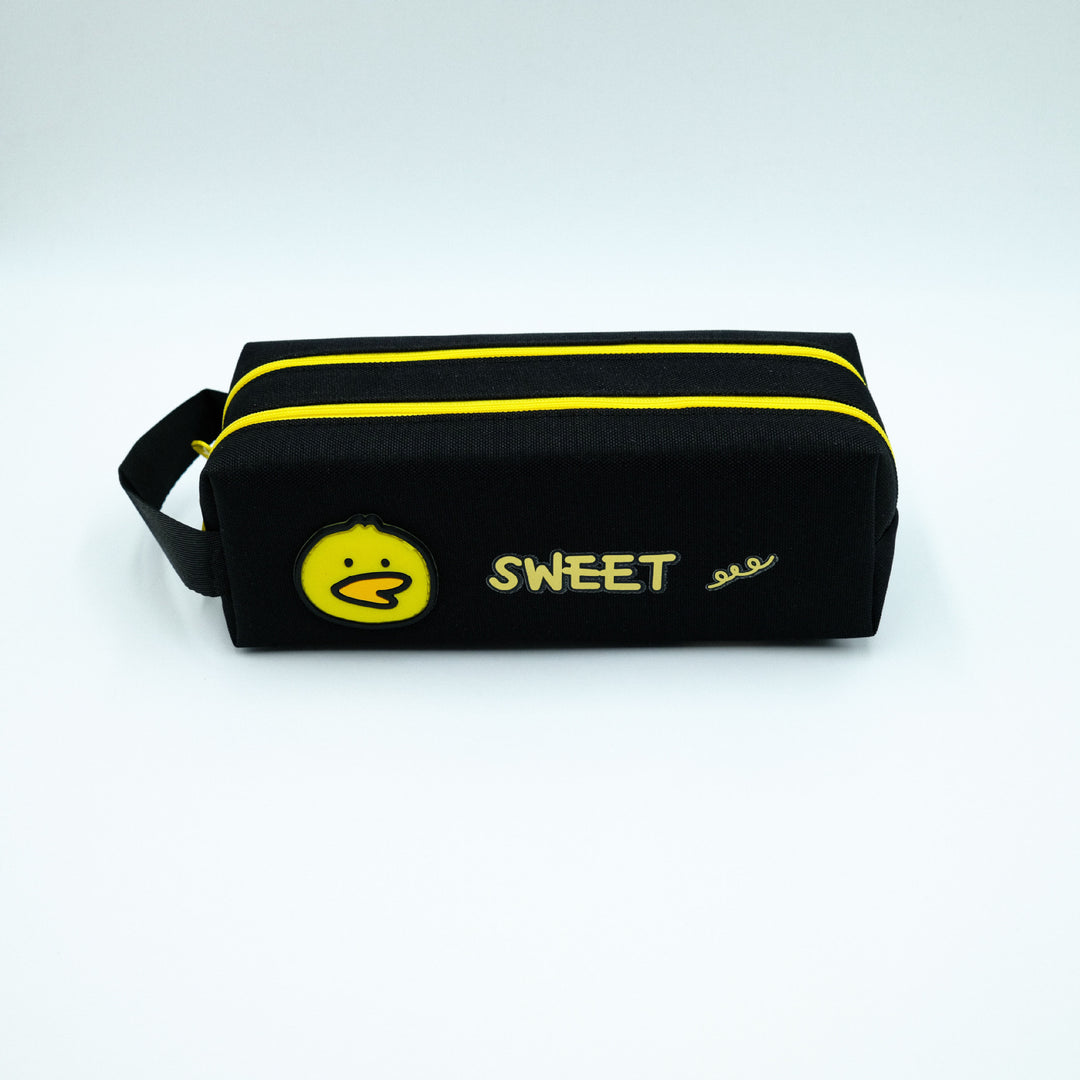 Fun Character Zip-Up Pencil Case