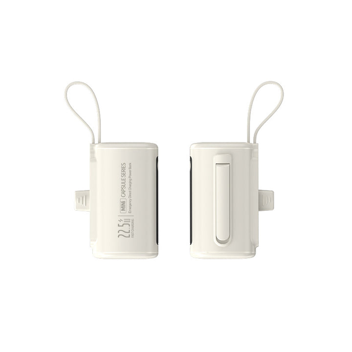 Portable power bank with innovative protective case and integrated USB-C connection Kalsten