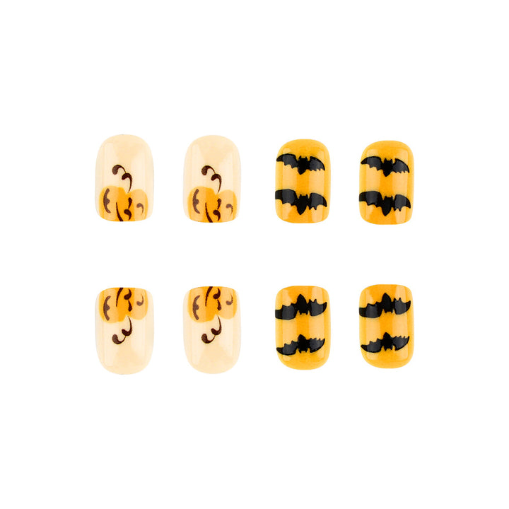 Seasonal Halloween-Themed Press-On Nail Art Set Kalsten