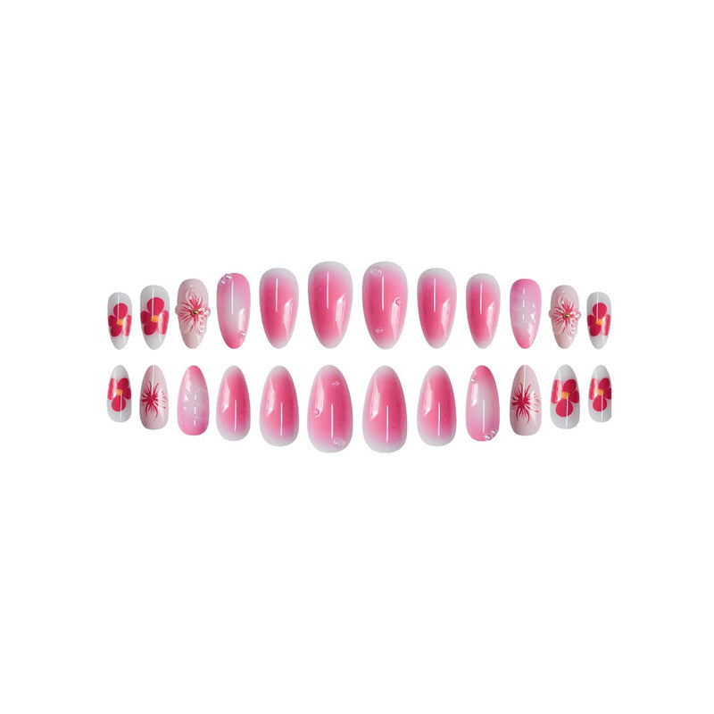 Floral Inspired Acrylic Press-On Nails Kalsten