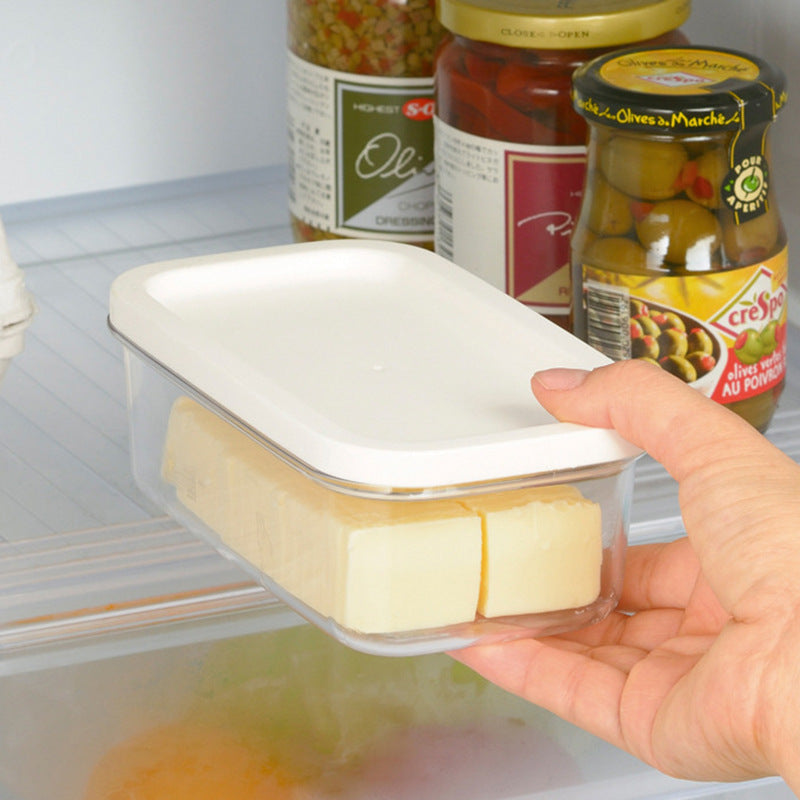 Rectangular Airtight Meal-Prep Storage Container with Removable Silicone Seal and Snap-On Lid
