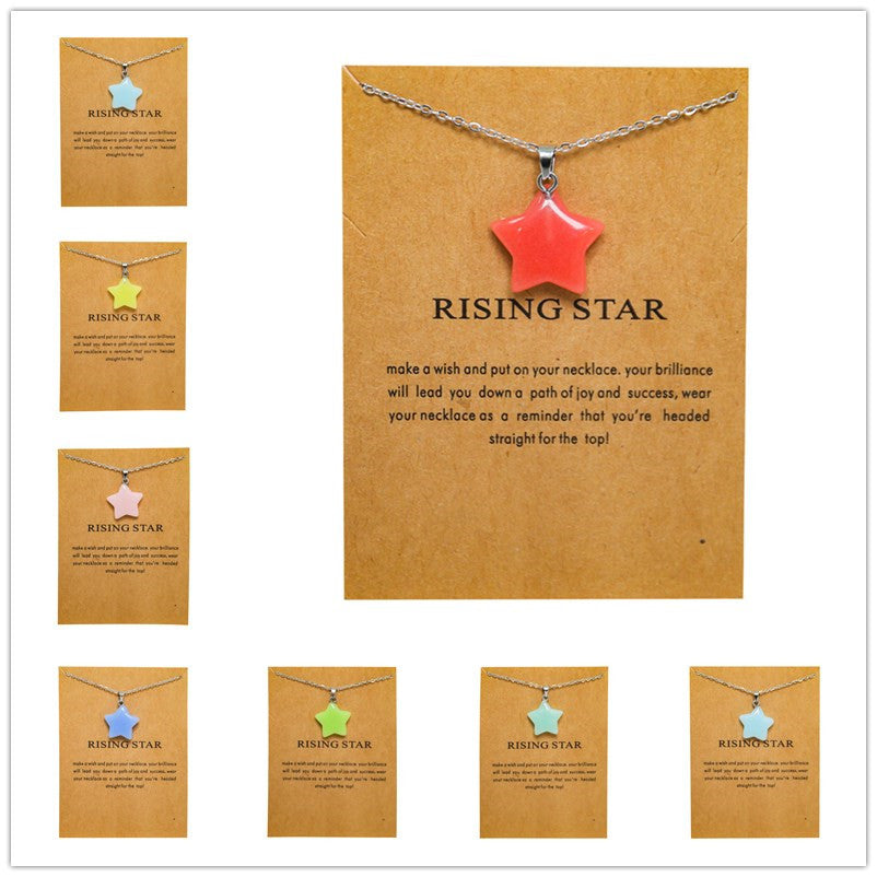 Star-Shaped Pendant Necklace Kalsten