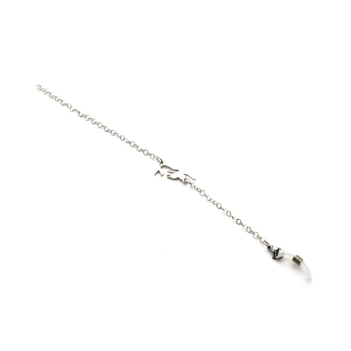 Artistic Silver Eyewear Chain Kalsten