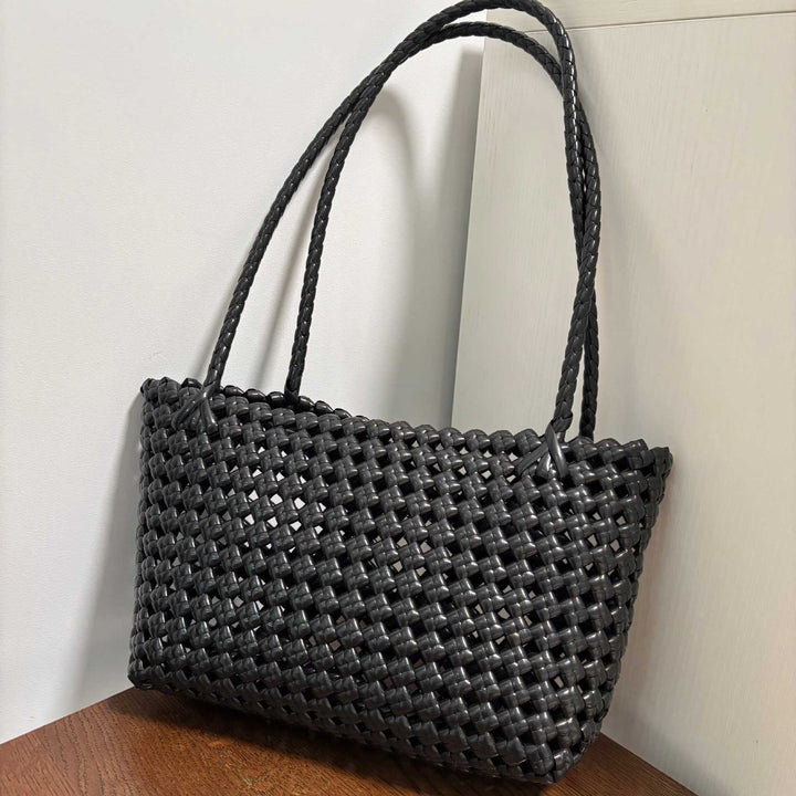 Handwoven shopping bag with soft handle Kalsten