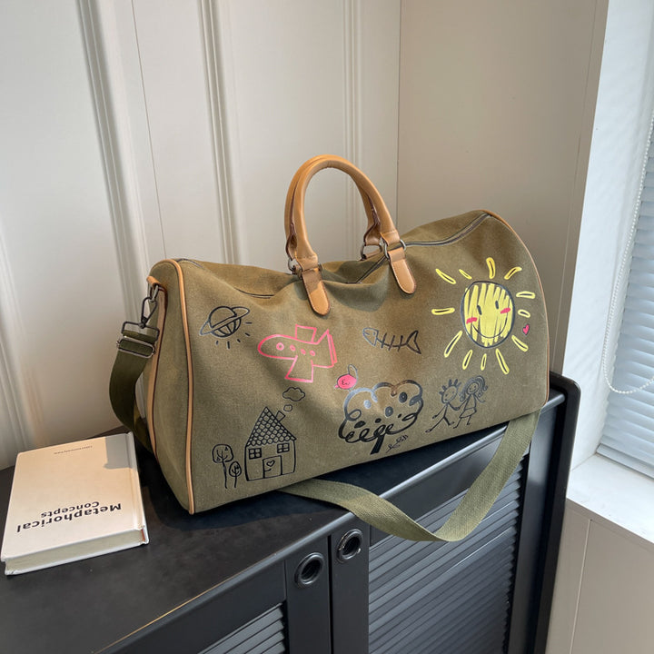 Canvas Art Travel Duffle Bag Kalsten