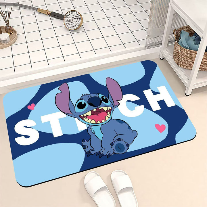 Cartoon-Themed Bath Mat Kalsten