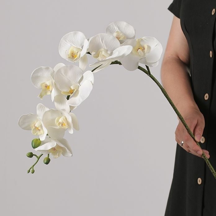 Elegant Artificial Orchid Floral Arrangement