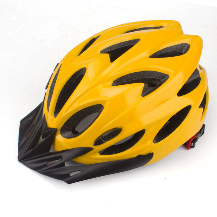 ventilated lightweight road cycling helmet with adjustable visor and micro dial fit Kalsten