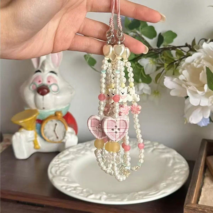 Beaded Phone Charm Holder Kalsten