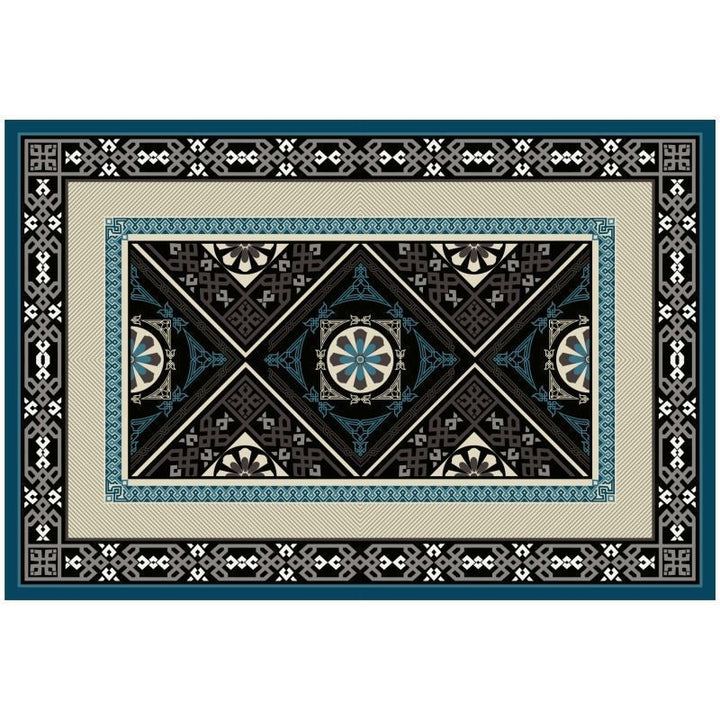Traditional Floral Pattern Area Rug