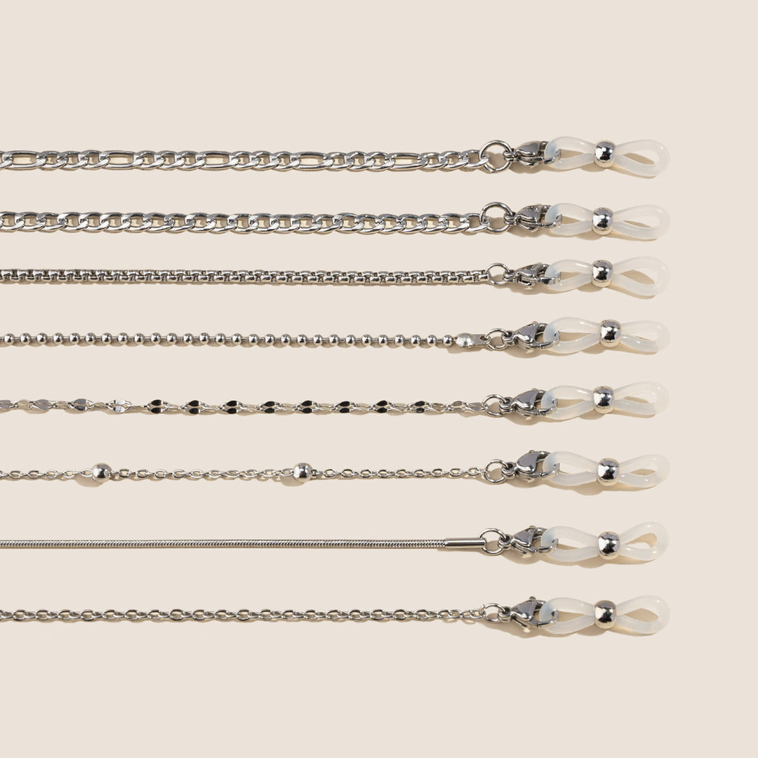 Chic Crystal-Linked Eyewear Chain Kalsten