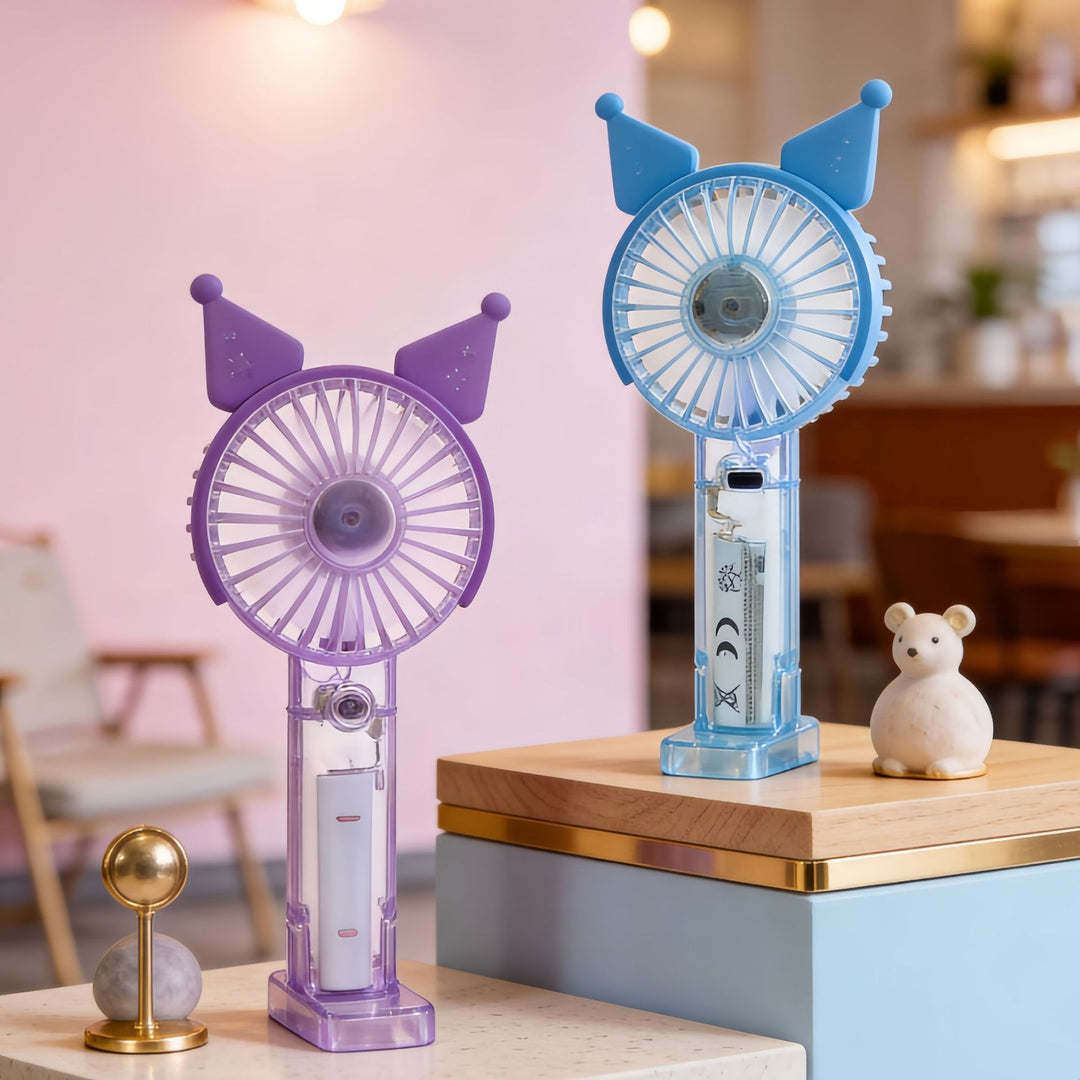 Portable hand-held fan with animal design and USB charging function Kalsten
