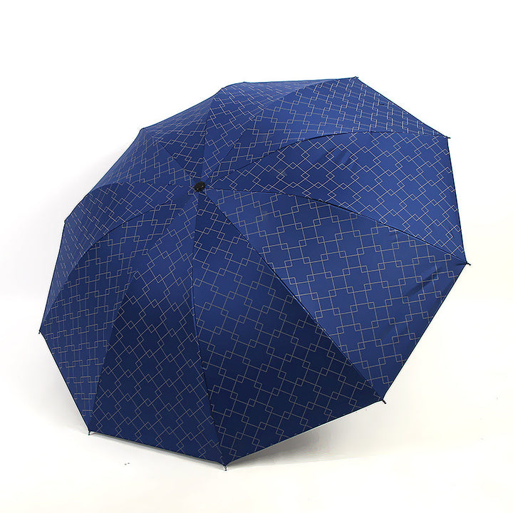 Women's Folding Umbrella with Modern Geometric Pattern Kalsten