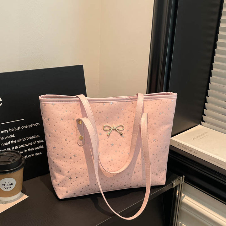 WoStylish Star-Embellished Tote Bag Kalsten
