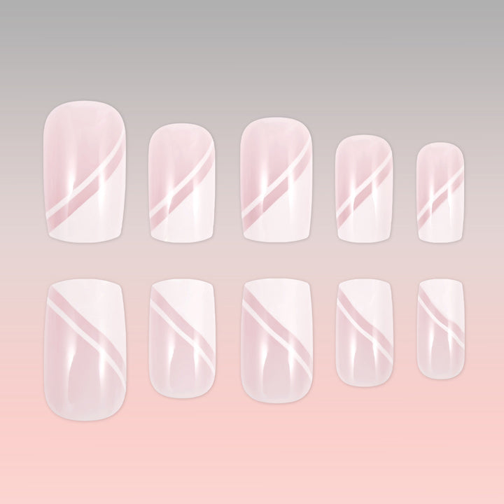 Elegantly Designed Geometric Nail Art Set Kalsten