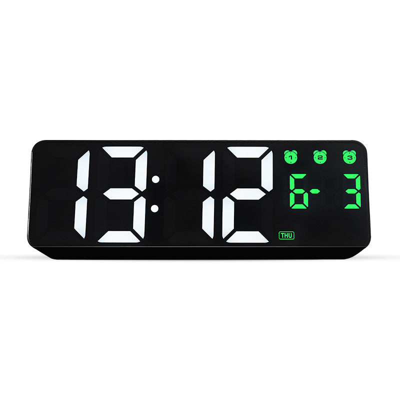 Digital alarm clock with large LED display and multifunctional features Kalsten