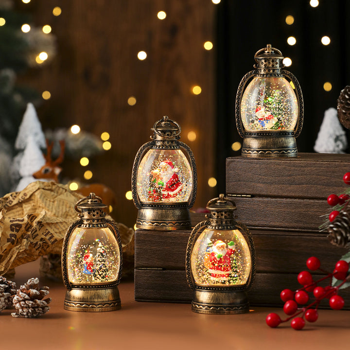 Decorative LED Snow Globe Lantern Kalsten