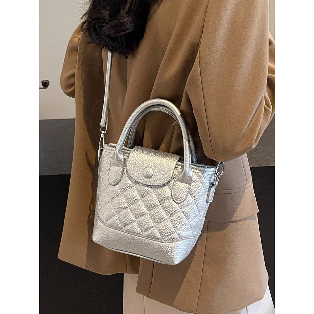 Quilted Mini Top-Handle Handbag Kalsten