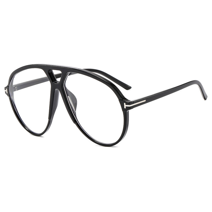 Oversized Aviator-Style Sunglasses Kalsten