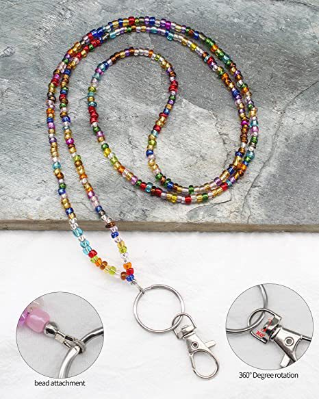 Colorful Beaded Eyewear Lanyard Kalsten