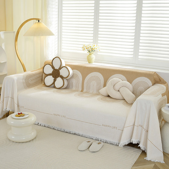 Soft Woven Decorative Throw Blanket