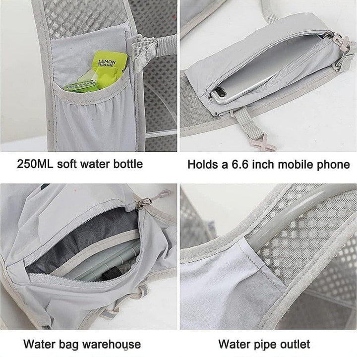 Sporty backpack with breathable design Kalsten